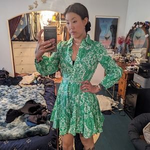 Green small Zara dress